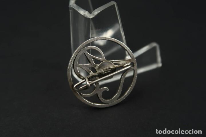 Joyeria: Antiguo Broche de Plata Frances - Foto 3