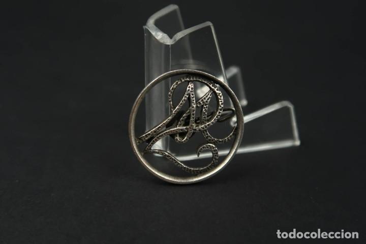 Joyeria: Antiguo Broche de Plata Frances - Foto 4