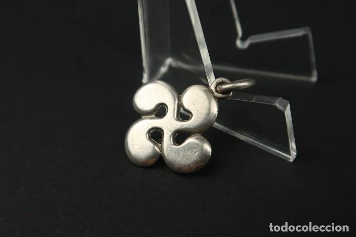 Joyeria: Antiguo Colgante de Plata Frances - Foto 3
