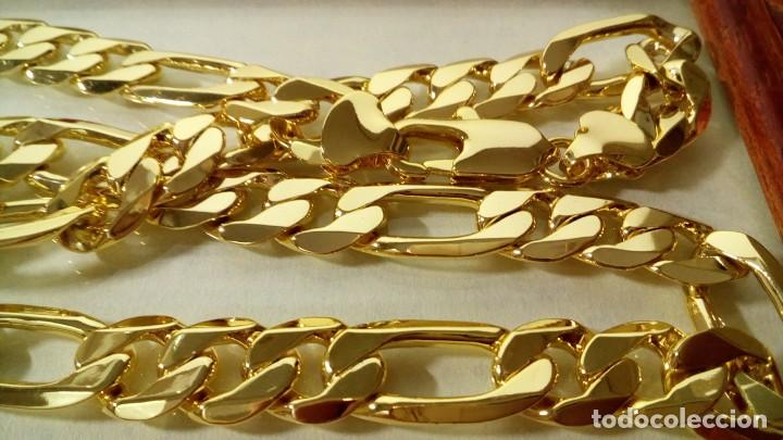 Joyeria: CADENA FIGARO GF. 18K 9MM X 60 CM - Foto 3