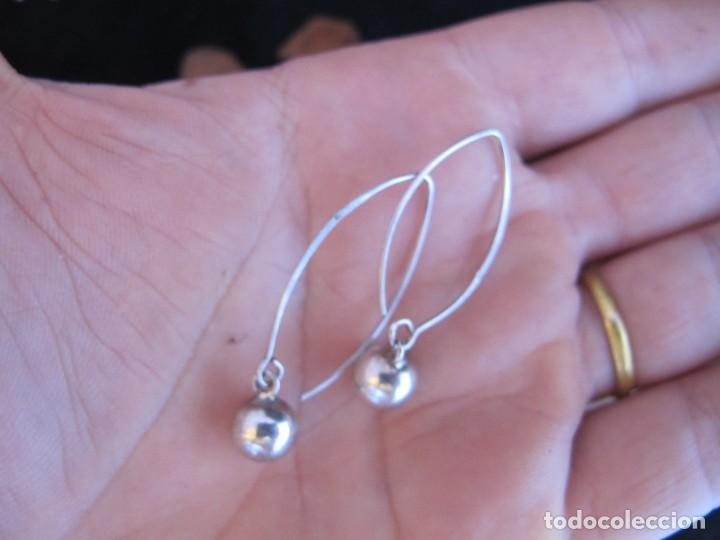 Joyeria: Pendientes de plata contrastada - Foto 4