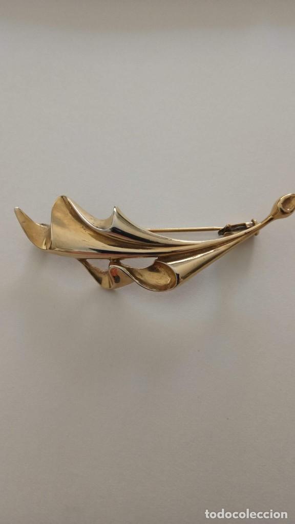 Joyeria: Broche chapado oro - Foto 2