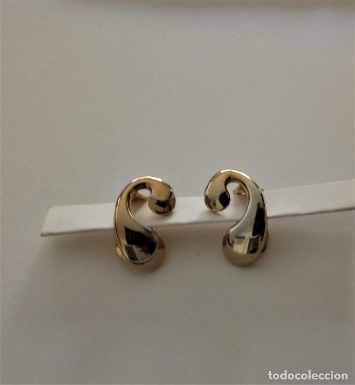 Joyeria: Pendientes chapado oro - Foto 2