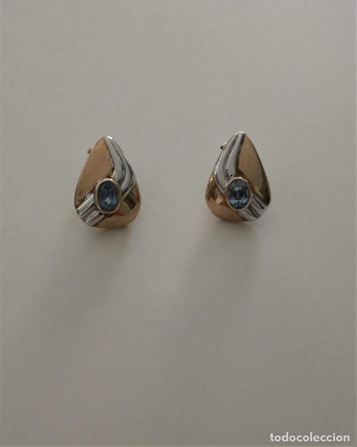 Joyeria: Pendientes chapado oro - Foto 1