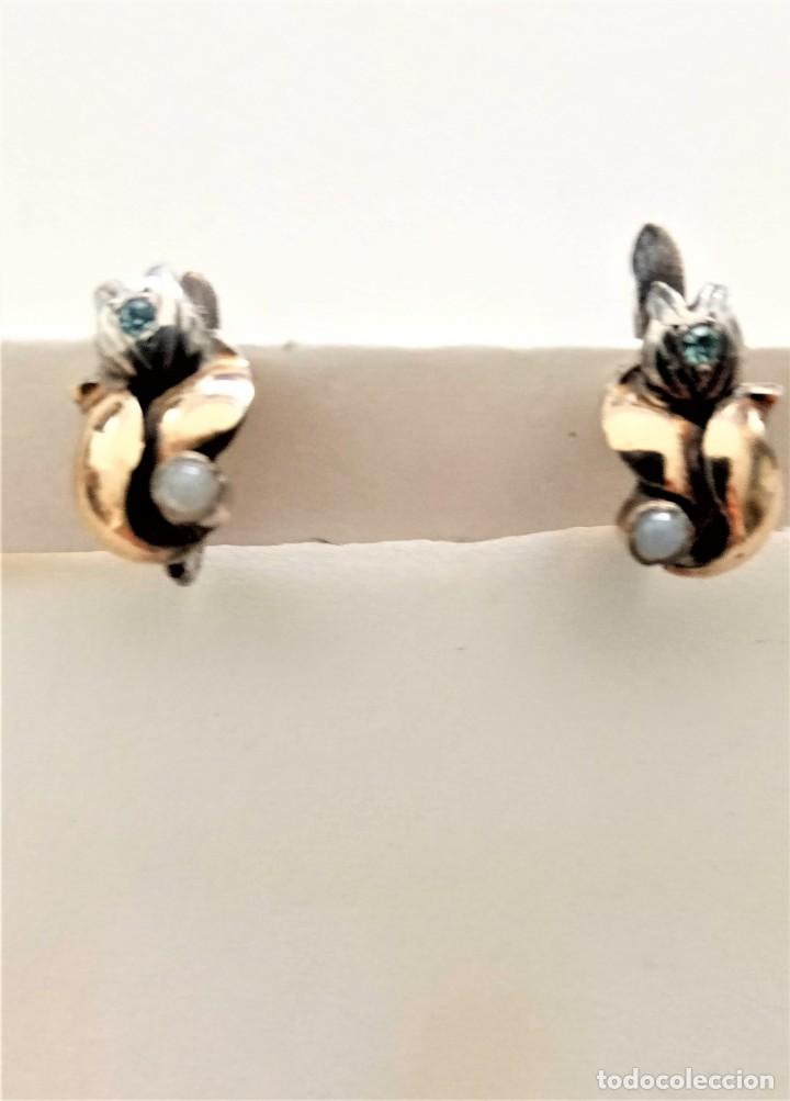 Joyeria: Pendientes chapado oro - Foto 2