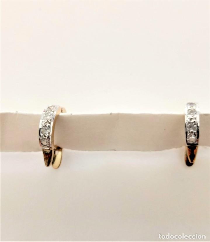 Joyeria: Pendientes chapado oro - Foto 1