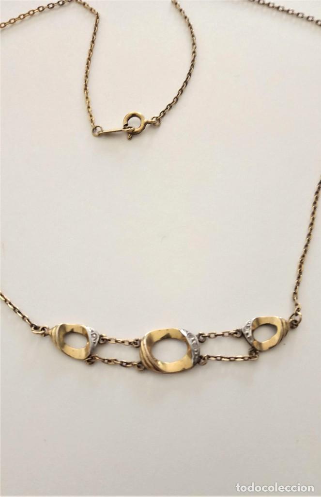 Joyeria: Gargantilla Chapado oro - Foto 2