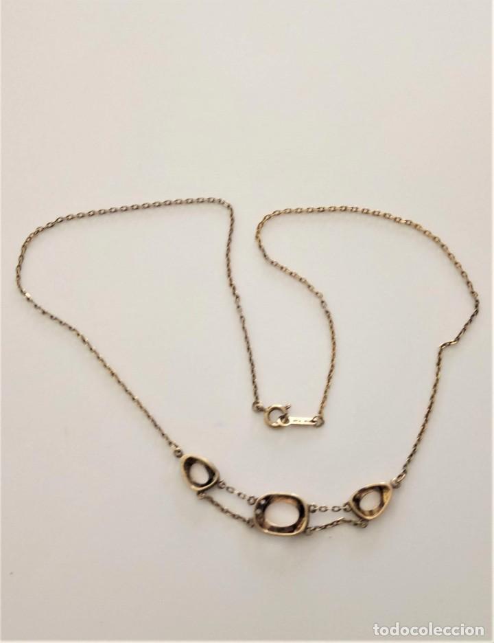 Joyeria: Gargantilla Chapado oro - Foto 3