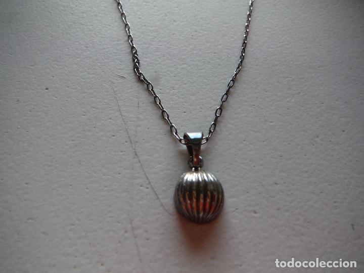 Joyeria: CONJUNTO DE PENDIENTES Y COLGANTE DE PLATA LEY - Foto 4