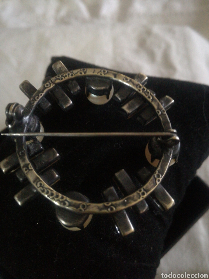 Joyeria: Broche antiguo de plata - Foto 3