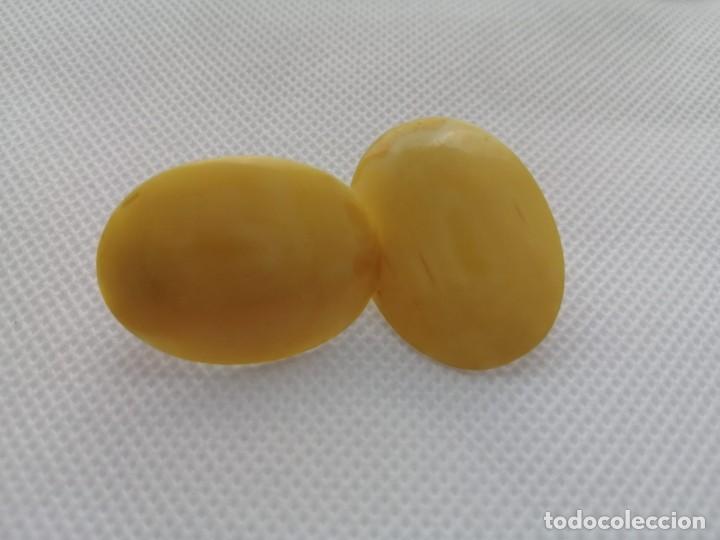 Joyeria: Pendientes de hueso antiguo - Foto 4