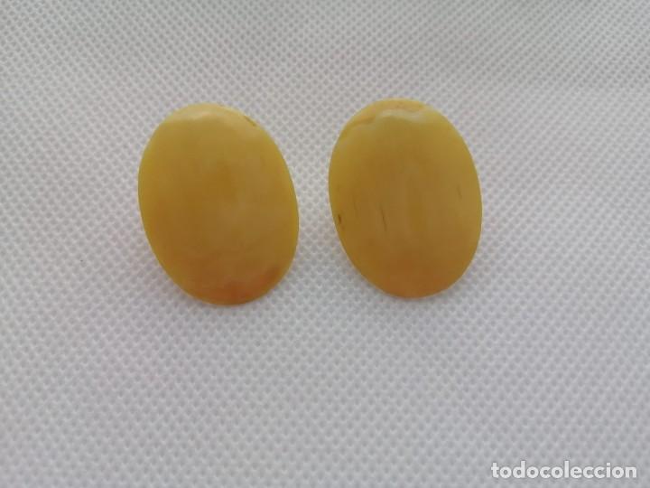 Joyeria: Pendientes de hueso antiguo - Foto 5