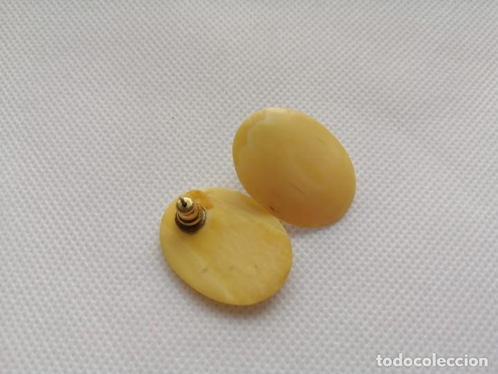Joyeria: Pendientes de hueso antiguo - Foto 6