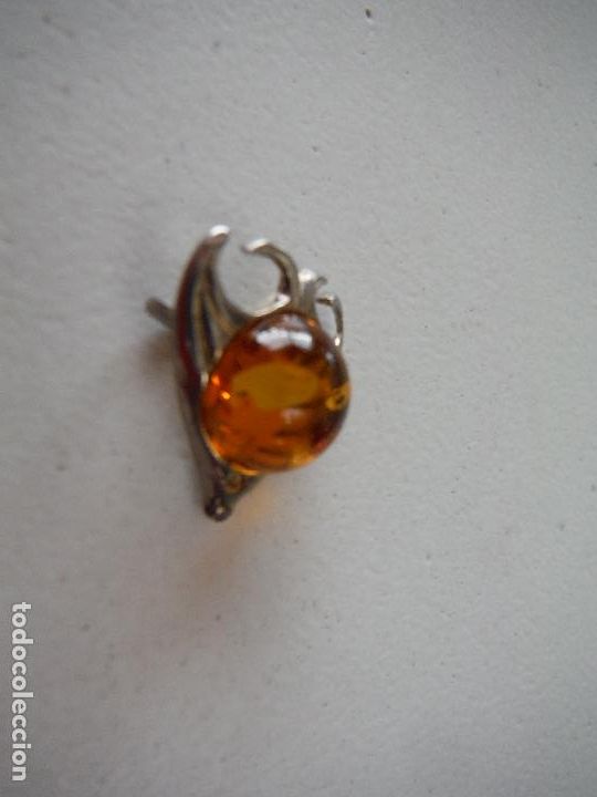Joyeria: COLGANTE DE PLATA DE LEY Y AMBAR - Foto 3