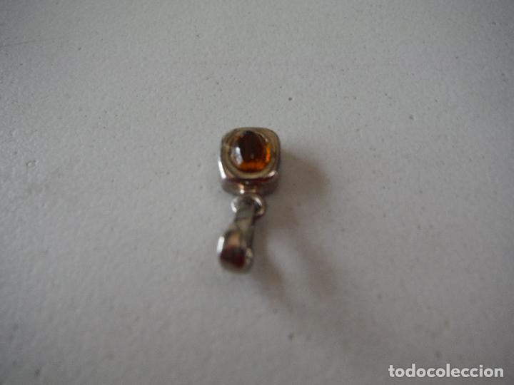 Joyeria: COLGANTE DE PLATA DE LEY Y AMBAR - Foto 3