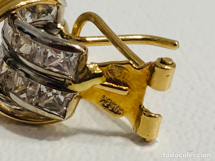 Joyeria: Pendientes Oro Bicolor 18K - Foto 6