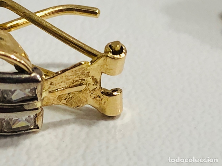 Joyeria: Pendientes Oro Bicolor 18K - Foto 7