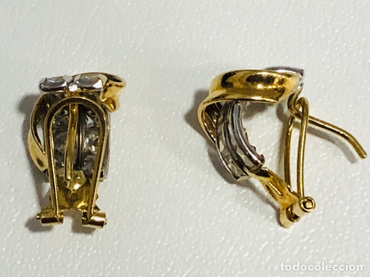 Joyeria: Pendientes Oro Bicolor 18K - Foto 8