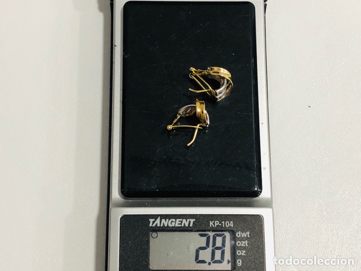 Joyeria: Pendientes Oro Bicolor 18K - Foto 9
