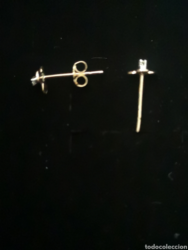 Joyeria: Pendientes de oro 18 k y brillantes. - Foto 2