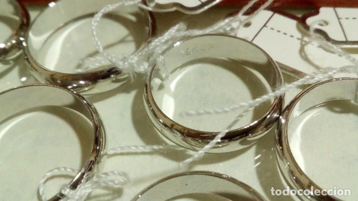 Joyeria: ALIANZA 5MM CHAPADO ORO BLANCO 18K - Foto 1