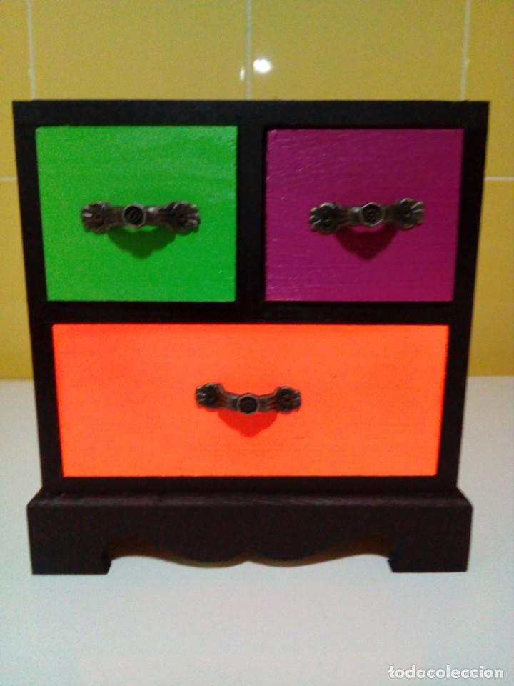 Joyeria: caja joyero de madera en forma de comoda - Foto 1