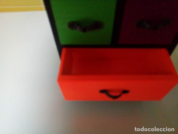 Joyeria: caja joyero de madera en forma de comoda - Foto 3