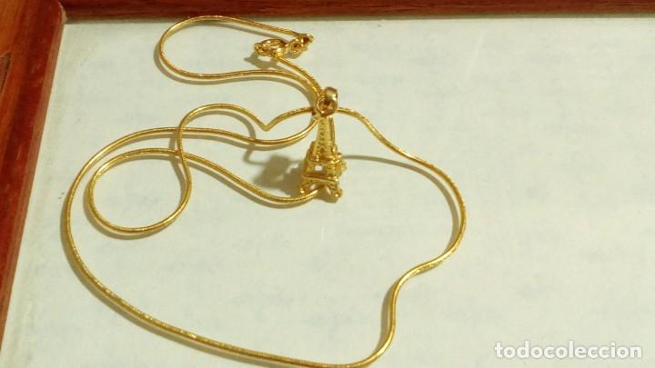 Joyeria: COLGANTE DE GOLD FILLED 18K DE LA TORRE EIFFEL - Foto 3