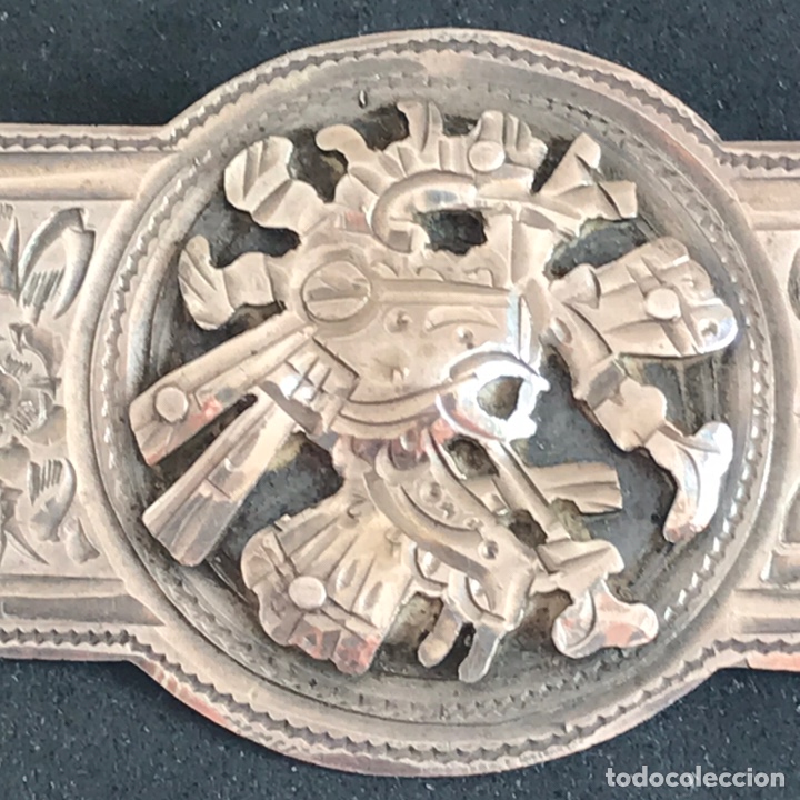 Joyeria: Antiguo broche de plata 900. - Foto 2