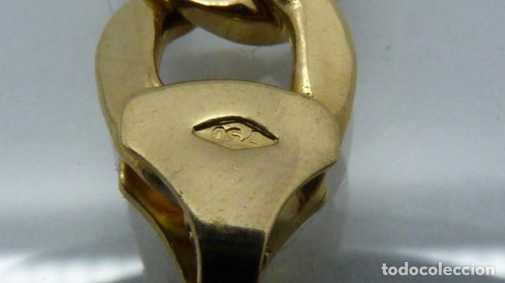 Joyeria: PULSERA BARBADA PLACA EN ORO DE 18 KLTS (750MM) - Foto 9