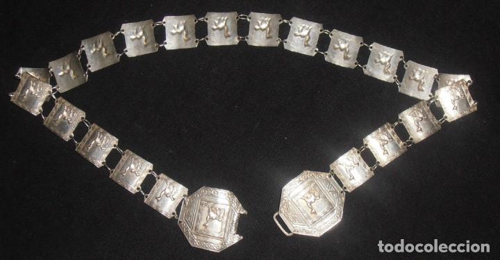 Joyeria: CINTO DE PLATA DE MUJER, LARGO 64 CM - Foto 3