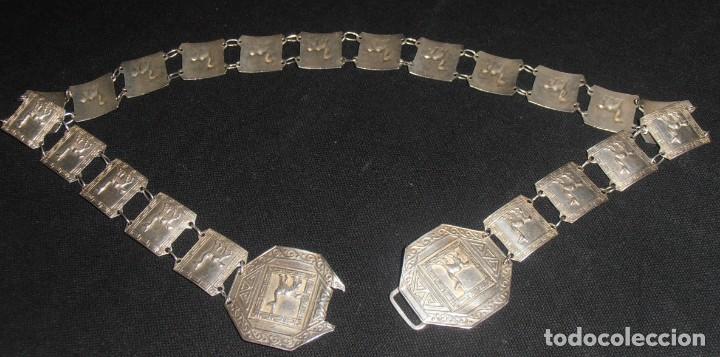 Joyeria: CINTO DE PLATA DE MUJER, LARGO 64 CM - Foto 4
