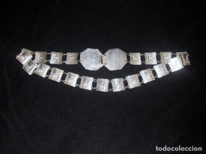 Joyeria: CINTO DE PLATA DE MUJER, LARGO 64 CM - Foto 5