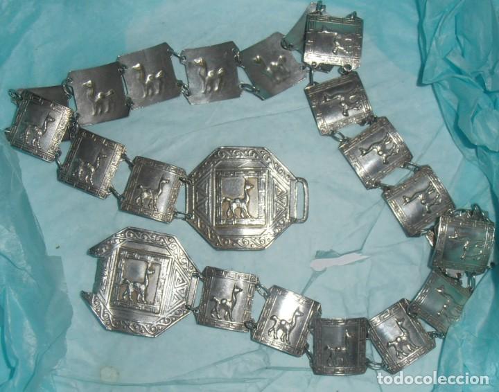 Joyeria: CINTO DE PLATA DE MUJER, LARGO 64 CM - Foto 6