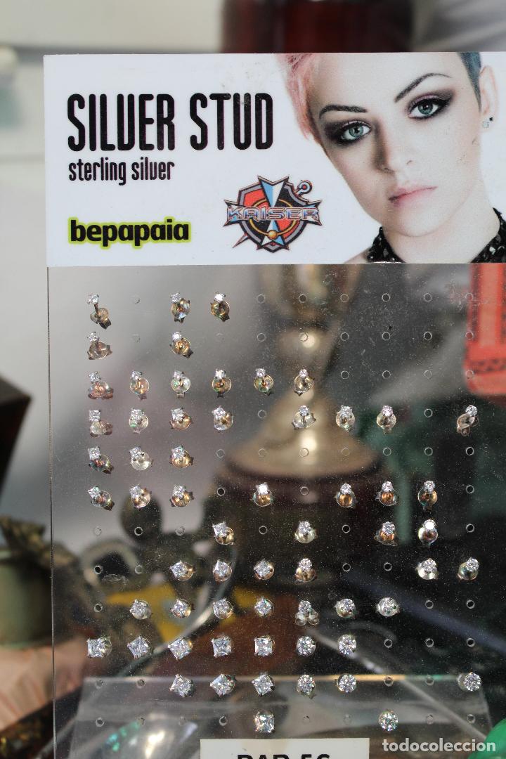 Joyeria: expositor con pendientes de plata de ley - Foto 2