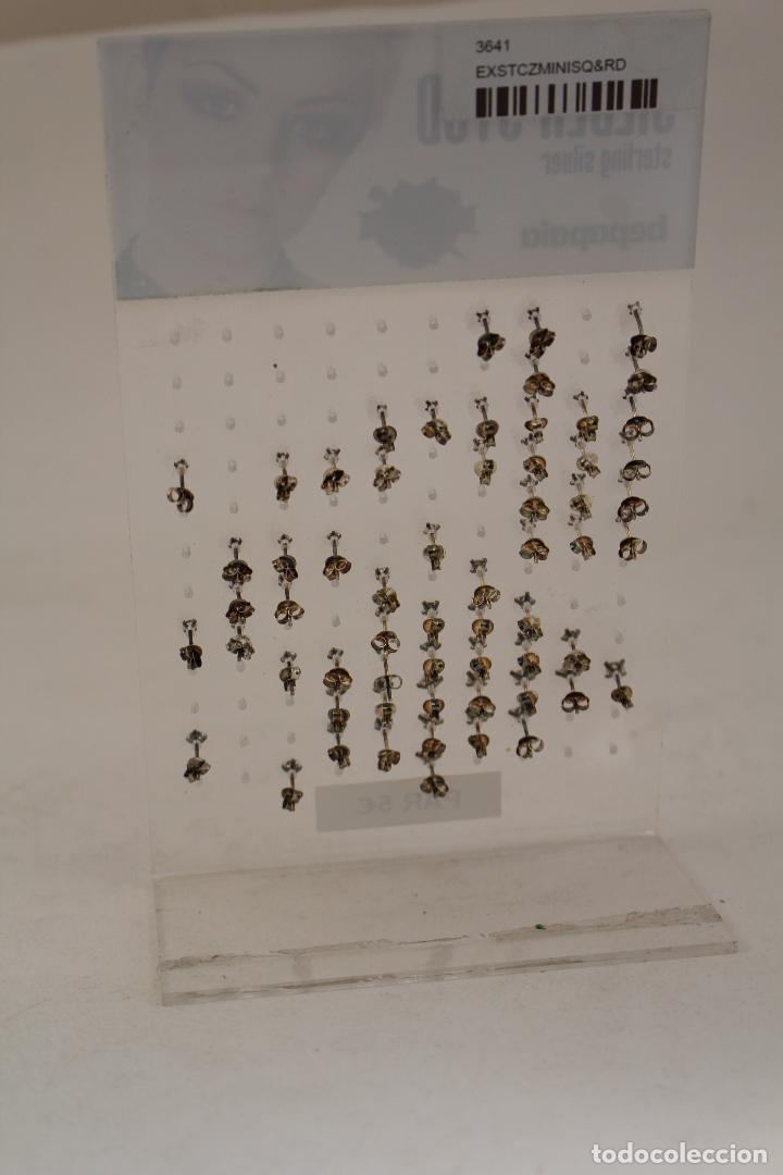 Joyeria: expositor con pendientes de plata de ley - Foto 3