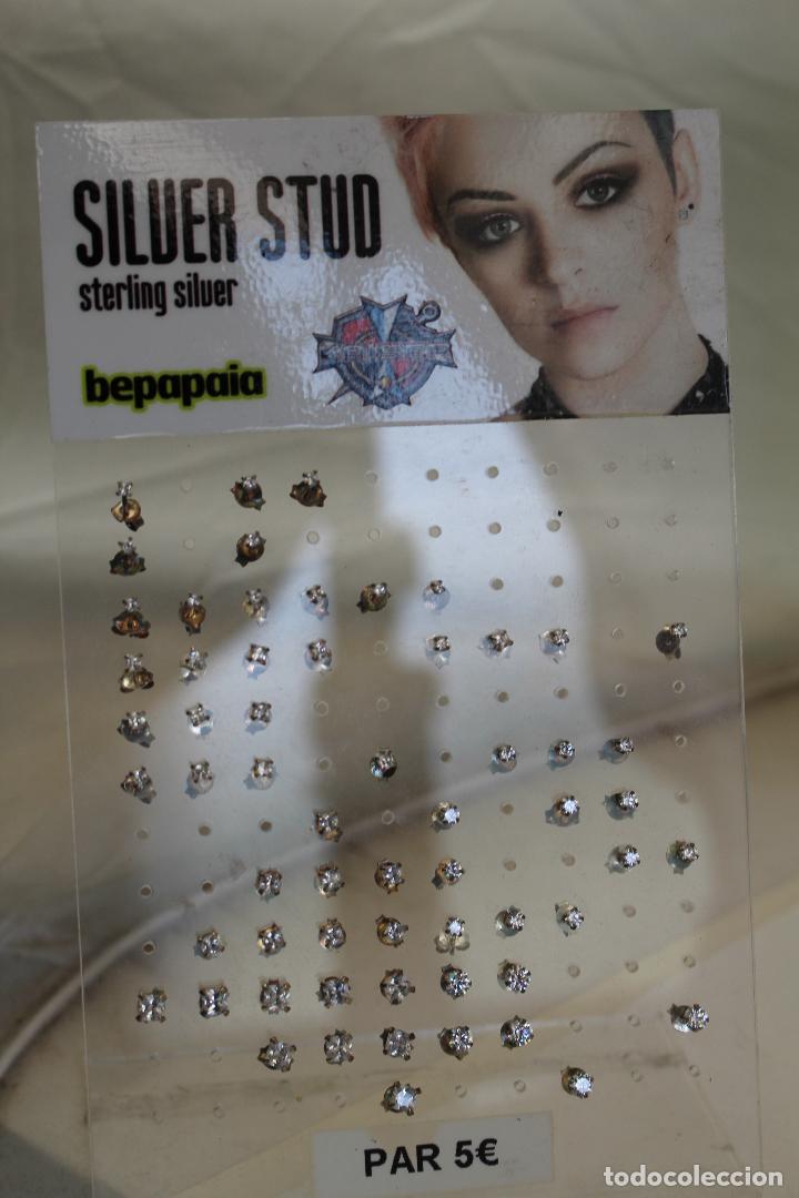 Joyeria: expositor con pendientes de plata de ley - Foto 6