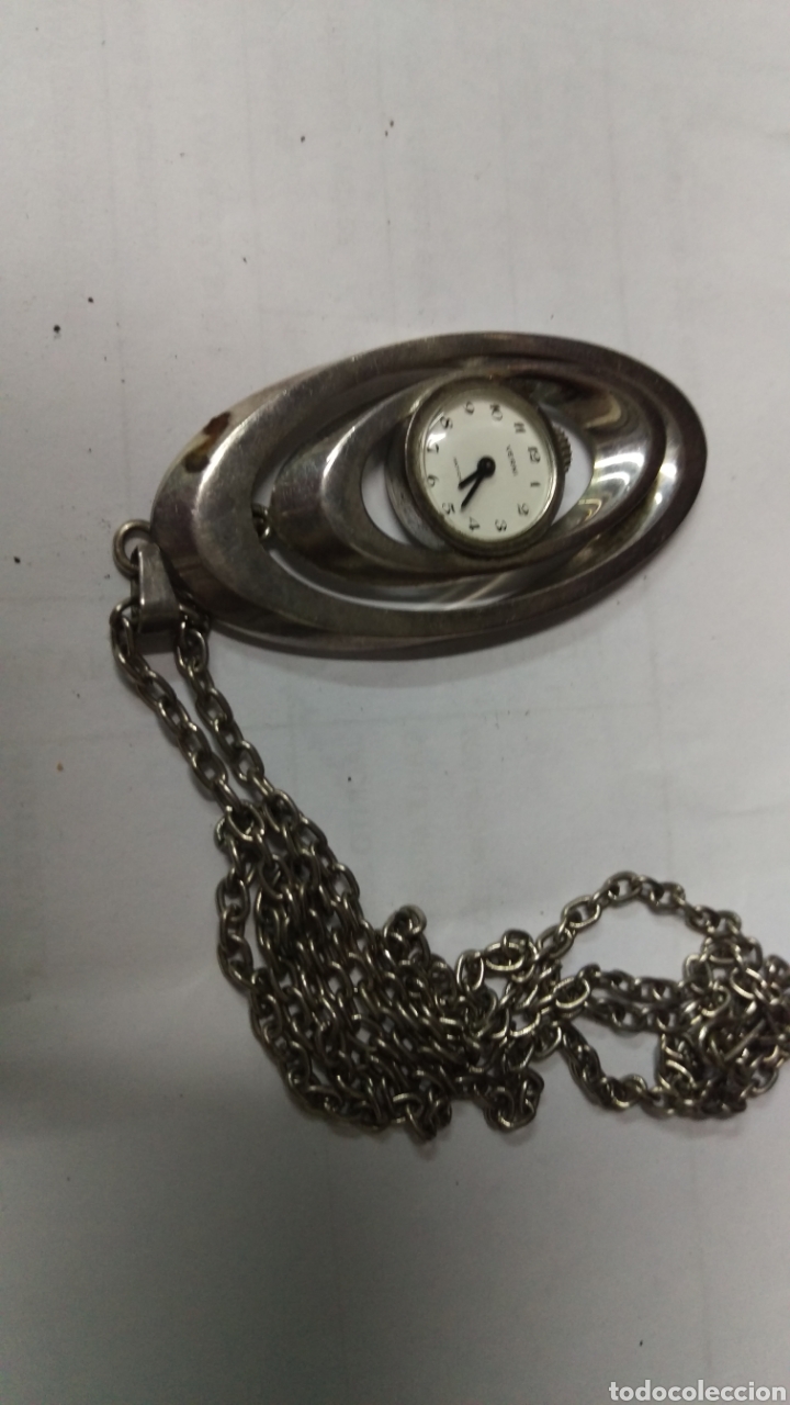 Joyeria: Reloj colgante a cuerda VERNI funcionando - Foto 2