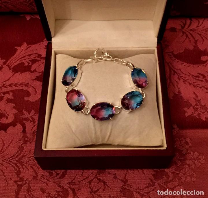 Joyeria: PULSERA CON TURMALINAS TALLADAS - 20 GRAMOS. - Foto 3