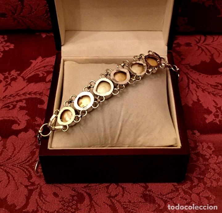 Joyeria: PULSERA - BRAZALETE CON PERLAS BARROCAS - 26 GRAMOS. - Foto 4