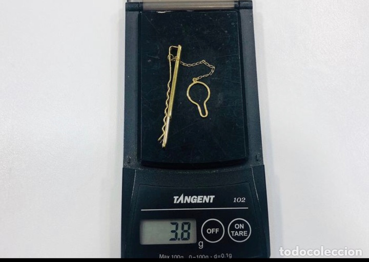 Joyeria: Pilla-Corbata de Oro 18K - Foto 8