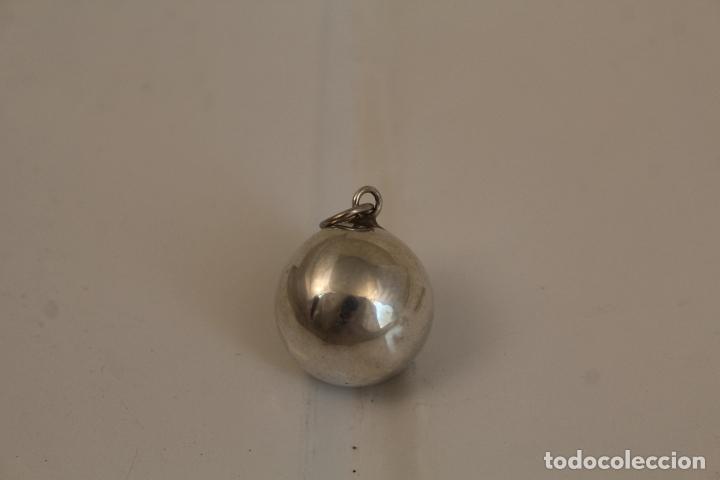 Joyeria: colgante cascabel en plata de ley - Foto 4