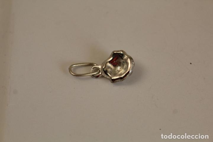Joyeria: colgante rosa en plata de ley - Foto 2