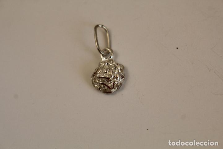 Joyeria: colgante rosa en plata de ley - Foto 3