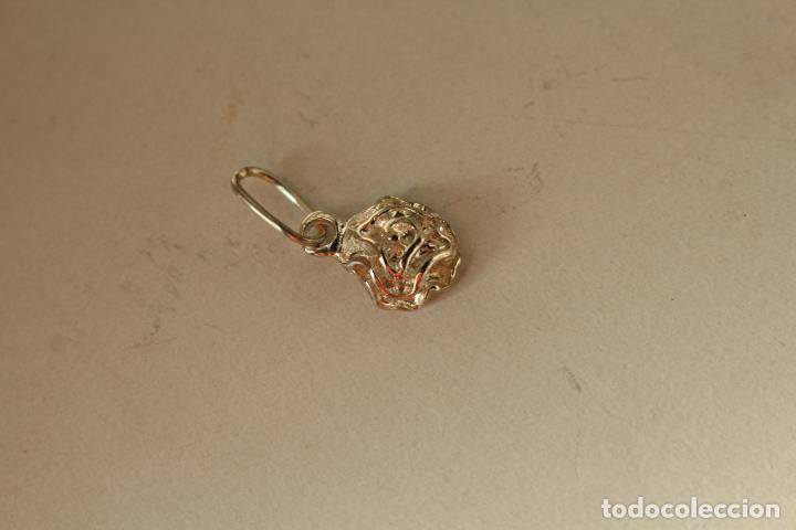 Joyeria: colgante rosa en plata de ley - Foto 4