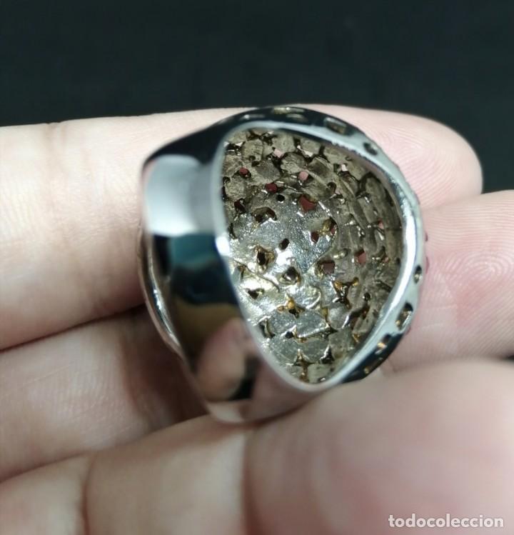 Joyeria: Anillo con Rub&iacute;es naturales y Plata de Ley - Foto 9