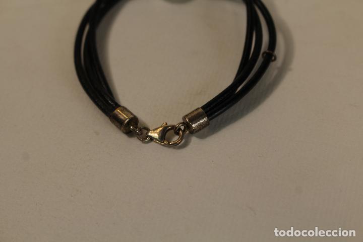 Joyeria: pulsera Plata 925 cord&oacute;n con abalorios de marquesitas - Foto 2