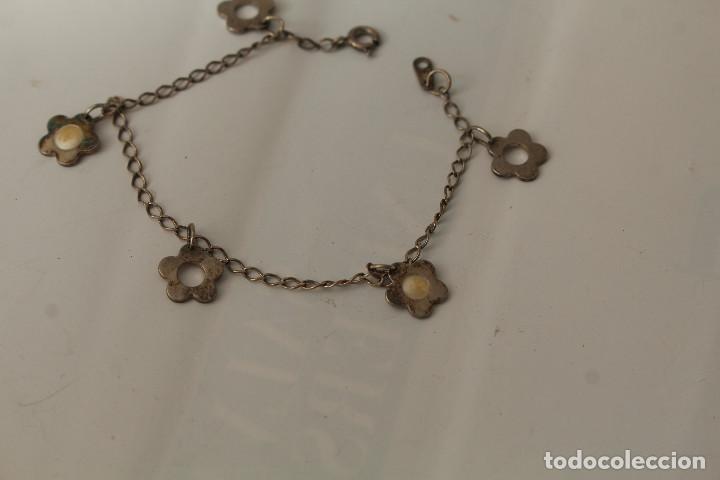 Joyeria: pulsera margaritas plata 925 - Foto 1