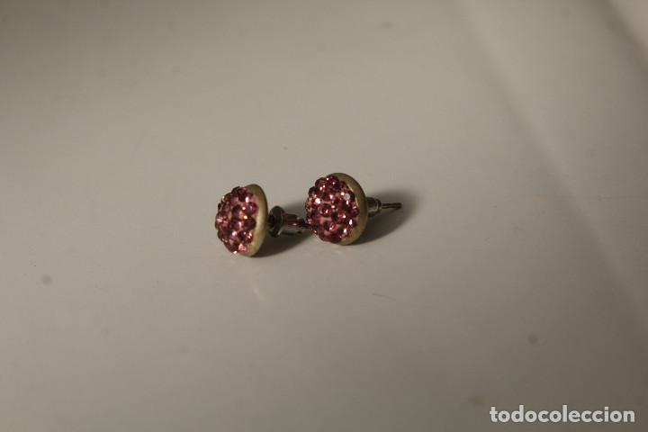 Joyeria: redondo amatista marquesitas pendientes plata - Foto 1