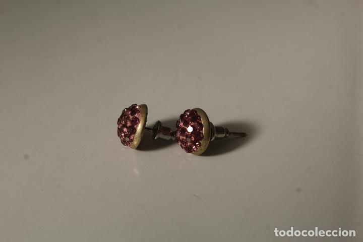 Joyeria: redondo amatista marquesitas pendientes plata - Foto 3